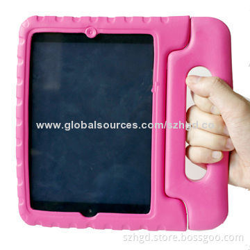 Silicone case for iPad mini 2 with stand, suitable for 7.9" tablet PC, various colors available